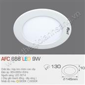 Đèn downlight LED phẳng mỏng 9W Ø130mm AFC668-9W-LED AFC668-9W-LED